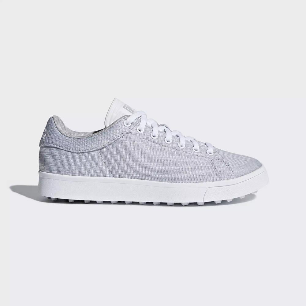 Adidas Adicross Classic Tenis De Golf Grises Para Niño (MX-93847)